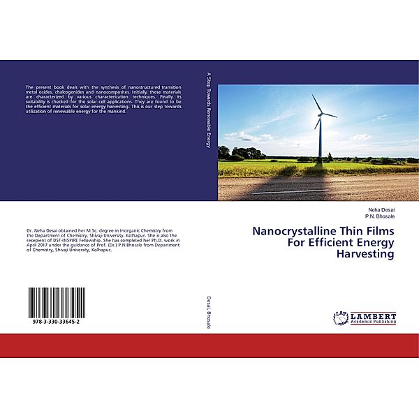 Nanocrystalline Thin Films For Efficient Energy Harvesting, Neha Desai, P. N. Bhosale