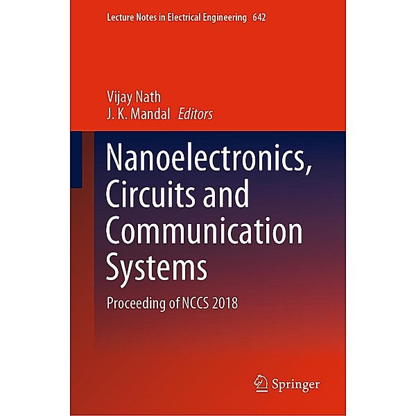 Nanoelectronics, Circuits and Communication Systems / Lecture Notes in Electrical Engineering Bd.642