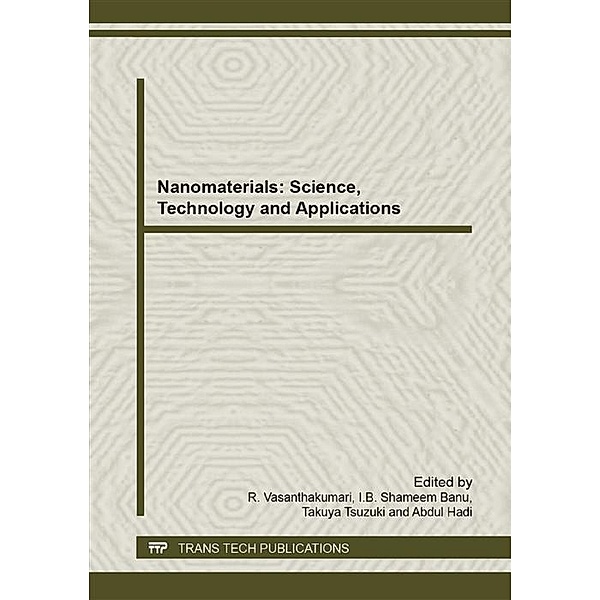 Nanomaterials: Science, Technology and Applications