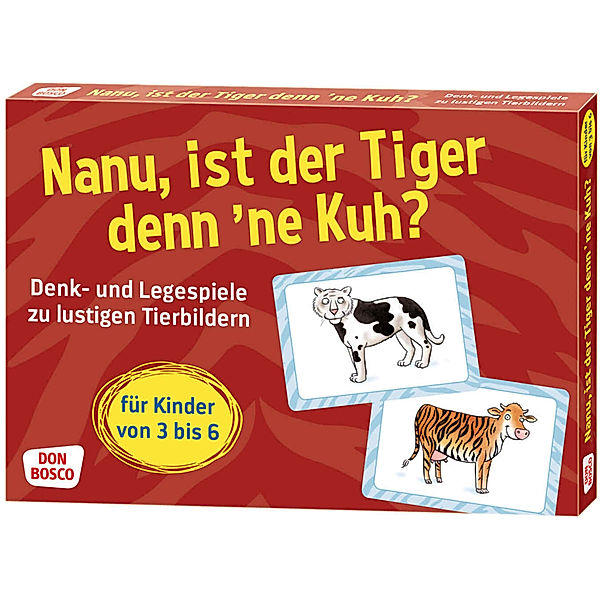 Don Bosco Medien Nanu, ist der Tiger denn ´ne Kuh?, Angela Gully