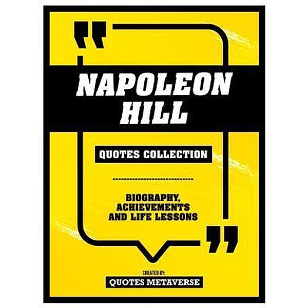 Napoleon Hill - Quotes Collection, Quotes Metaverse
