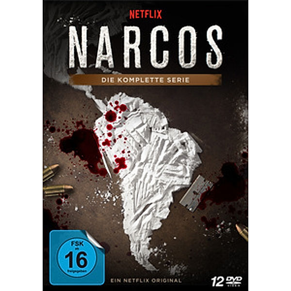 Narcos - Die komplette Serie, Wagner Moura, Petro Pascal, Boyd Holbrook