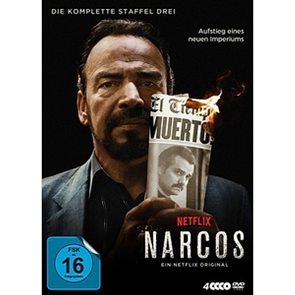 Narcos - Die komplette Staffel Drei, Pedro Pascal, Damian Alcazar, Francisco Denis