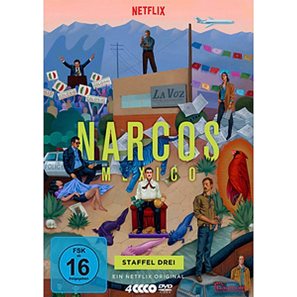 Narcos: Mexico - Staffel Drei, Jose Maria Yazpik, Scoot McNairy, Alejandro Edda