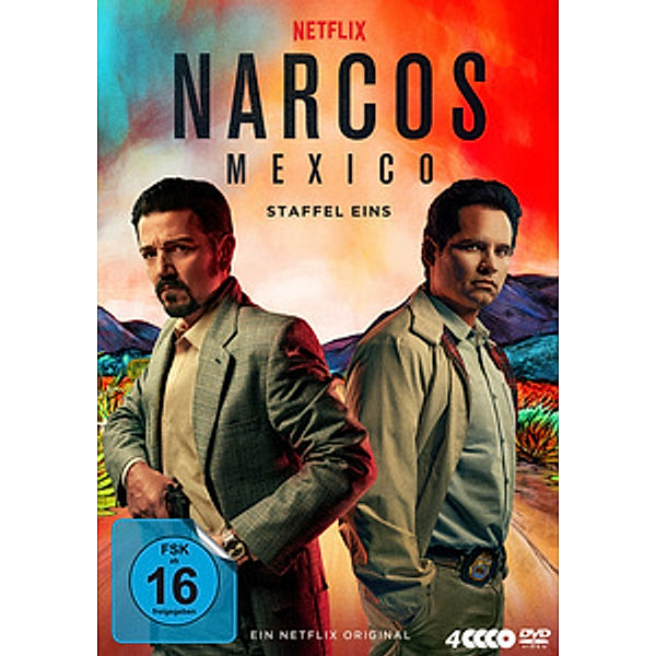 Narcos: Mexico - Staffel Eins, Michael Pena, Diego Luna, Alyssa Diaz, Aaron Staton
