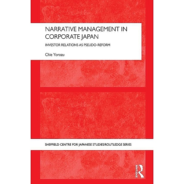 Narrative Management in Corporate Japan, Chie Yorozu
