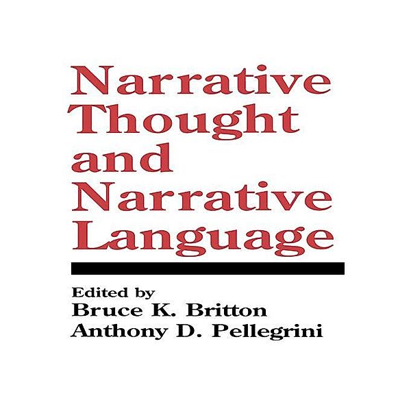 Narrative Thought and Narrative Language