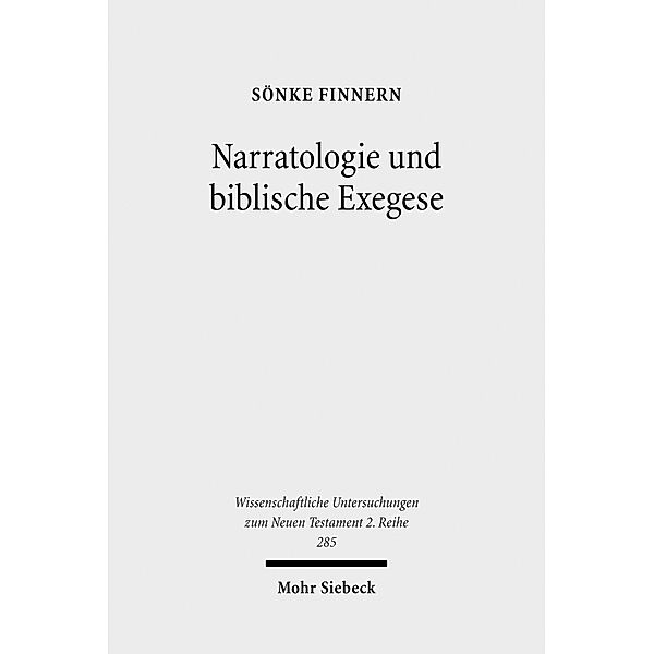 Narratologie und biblische Exegese, Sönke Finnern