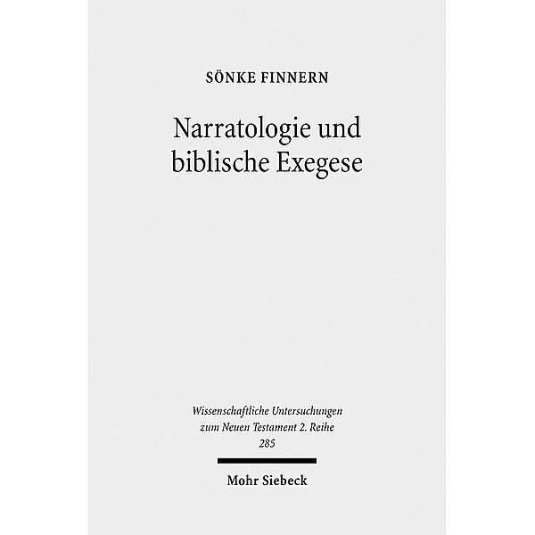 Narratologie und biblische Exegese, Sönke Finnern
