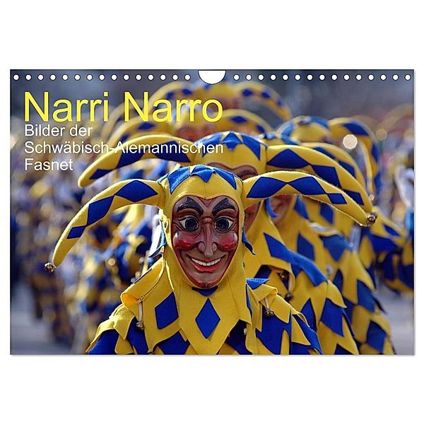 Narri Narro (Wandkalender 2024 DIN A4 quer), CALVENDO Monatskalender, Calvendo