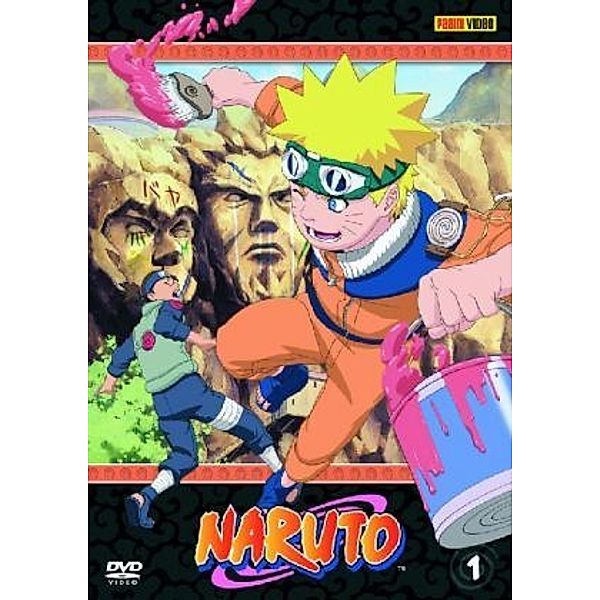 Naruto, 1 DVD, deutsche u. japanische Version