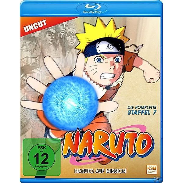 Naruto - Die komplette Staffel 7 Uncut Edition, Masashi Kishimoto, Steve Blum, Liam Obrien, Marc Handler, Akatsuki Yamatoya