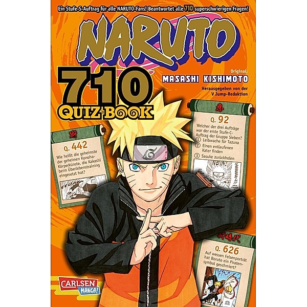 Naruto Quiz Book, Masashi Kishimoto