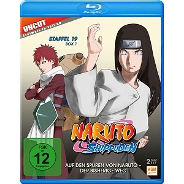 Naruto Shippuden - Auf den Spuren von Naruto - Der bisherige Weg - Staffel  19.1: Episode 614-623 - 2 Disc Bluray Film | Weltbild.de