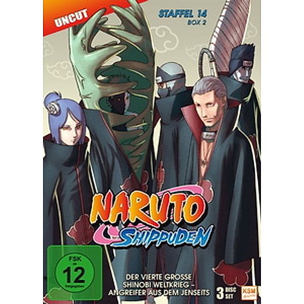 Naruto Shippuden - Die komplette Staffel 14, Box 2, N, A