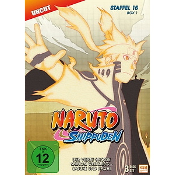 Naruto Shippuden - Die komplette Staffel 15, Box 1, N, A