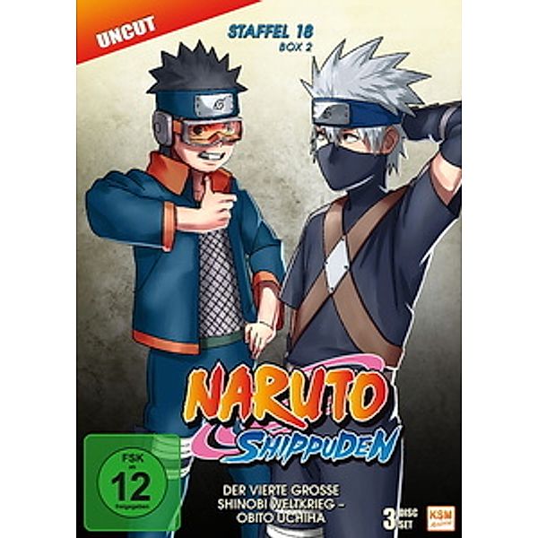 Naruto Shippuden - Die komplette Staffel 18, Box 2, N, A