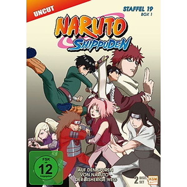 Naruto Shippuden - Die komplette Staffel 19, Box 1, N, A