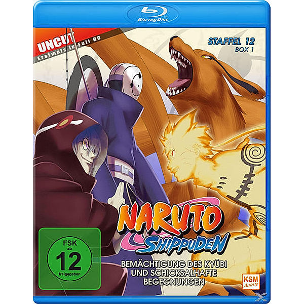 Naruto Shippuden, Staffel 12 - Teil 1 Uncut Edition, N, A