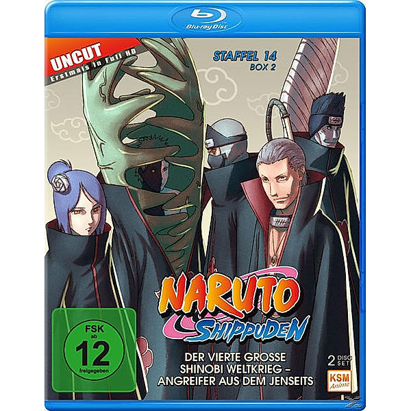 Naruto Shippuden - Staffel 14 - Box 2 Uncut Edition, N, A