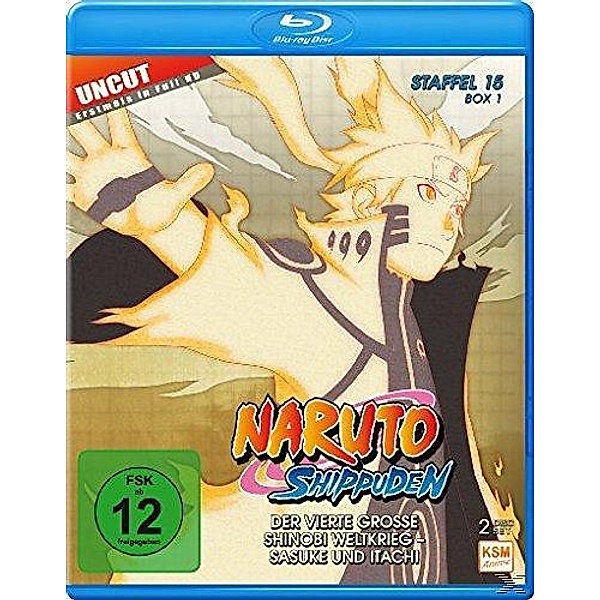 Naruto Shippuden - Staffel 15, Box 1 (Folgen 541-554) BLU-RAY Box, N, A