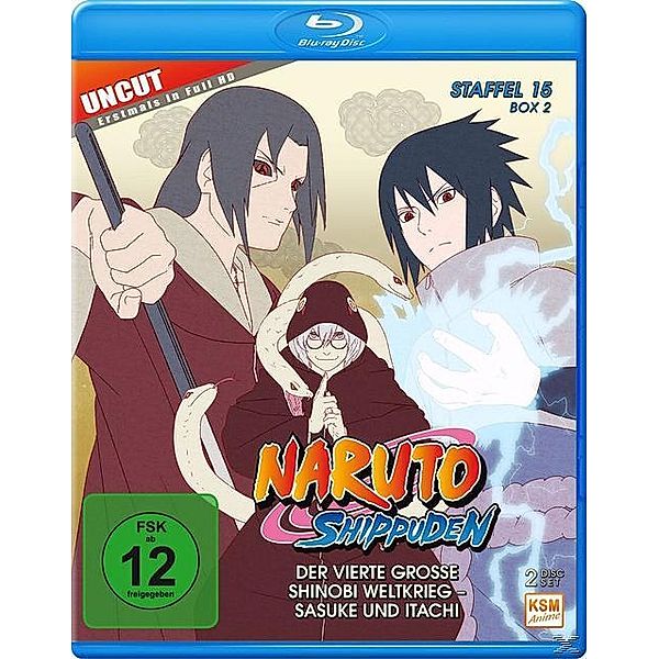 Naruto Shippuden - Staffel 15 - Box 2 (Folgen 555-568) Uncut Edition, N, A