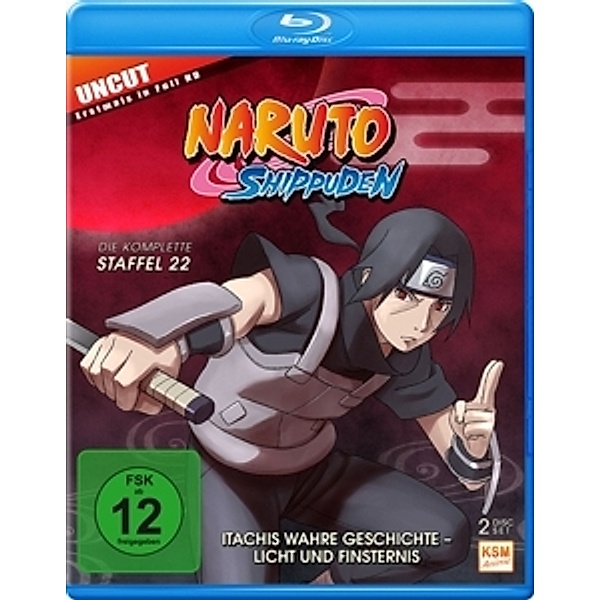 Naruto Shippuden - Staffel 22: Folge 671-678 Uncut Edition, N, A