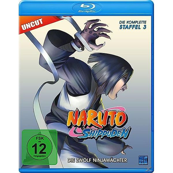 Naruto Shippuden - Staffel 3 Uncut Edition, Masashi Kishimoto, Liam Obrien