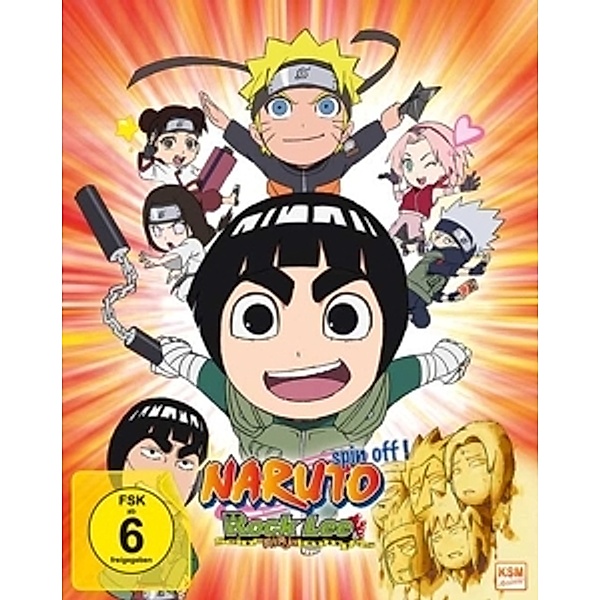 Naruto Spin-Off Rock Lee und seine Ninja-Kumpels - Vol 1 (Episoden 1-13) - 2 Disc Bluray, N, A