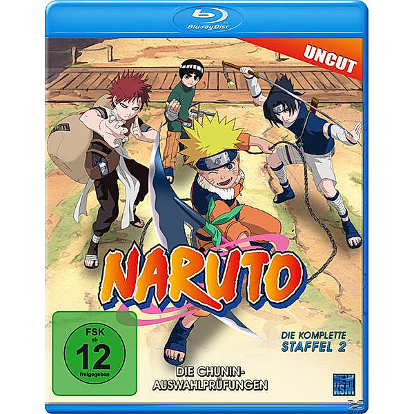 Naruto - Staffel 2: Die Chunin-Auswahlprüfungen - Episoden 20-52, N, A
