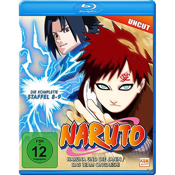 Naruto Staffel 8 & 9: Folge 184-220, N, A