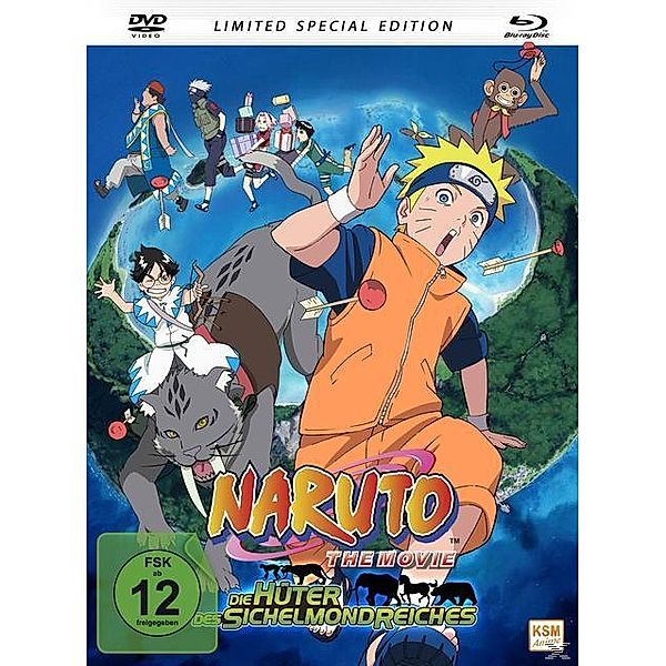 Naruto The Movie 3 - Die Hüter des Sichelmondreiches Special Limited Edition, N, A