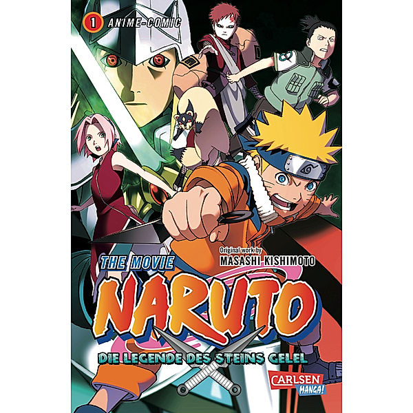 Naruto - The Movie: Die Legende des Steins Gelel.Bd.1, Masashi Kishimoto