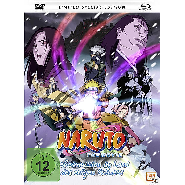 Naruto - The Movie - Geheimmission im Land des ewigen Schnees Limited Special Edition, N, A