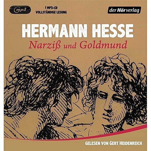 Narziß und Goldmund,1 Audio-CD, 1 MP3, Hermann Hesse
