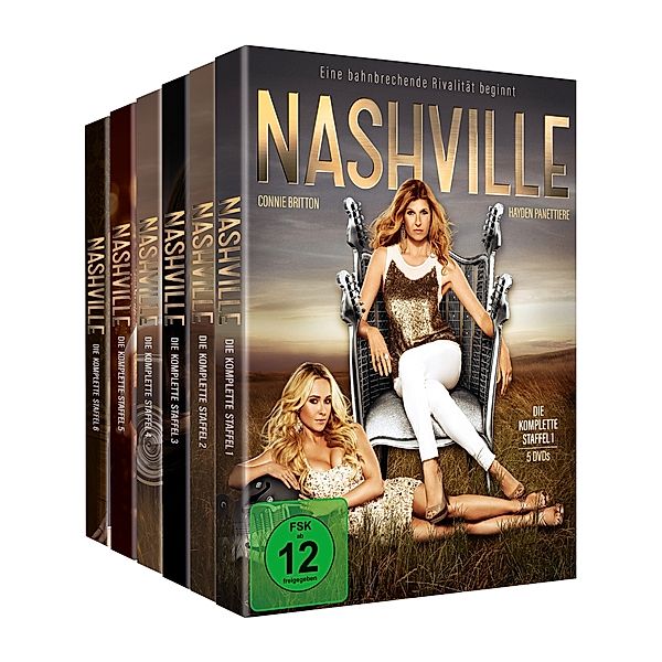 Nashville - Die komplette Serie, Connie Britton, Hayden Paneltiere, Clare Bowen