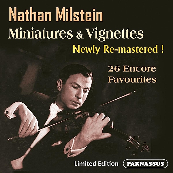 Nathan Milstein: Miniatures, Vignettes & more, Nathan Milstein, Leon Pommers