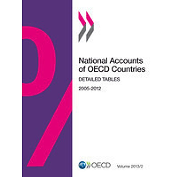 National Accounts of OECD Countries, Volume 2013 Issue 2:  Detailed Tables