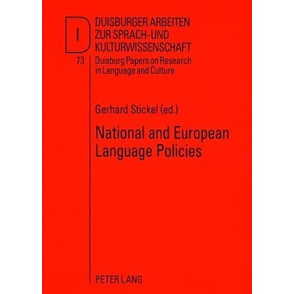 National and European Language Policies