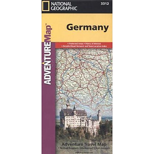 National Geographic Adventure Map Germany