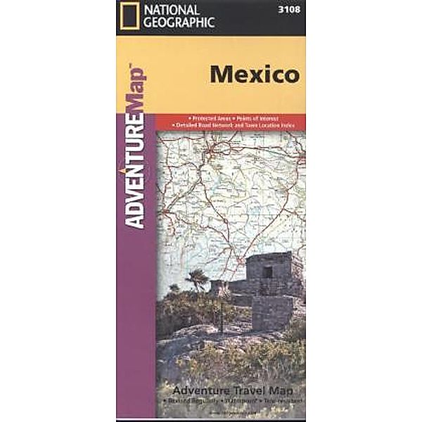 National Geographic Adventure Map Mexico