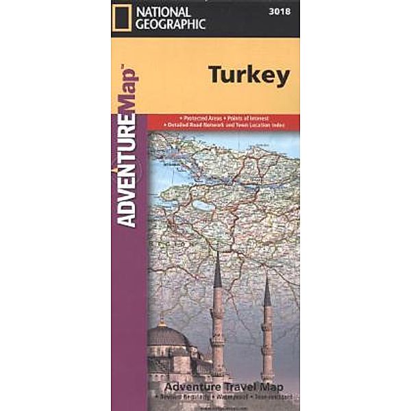 National Geographic Adventure Map Turkey