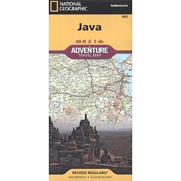 National Geographic Adventure Travel Map Java