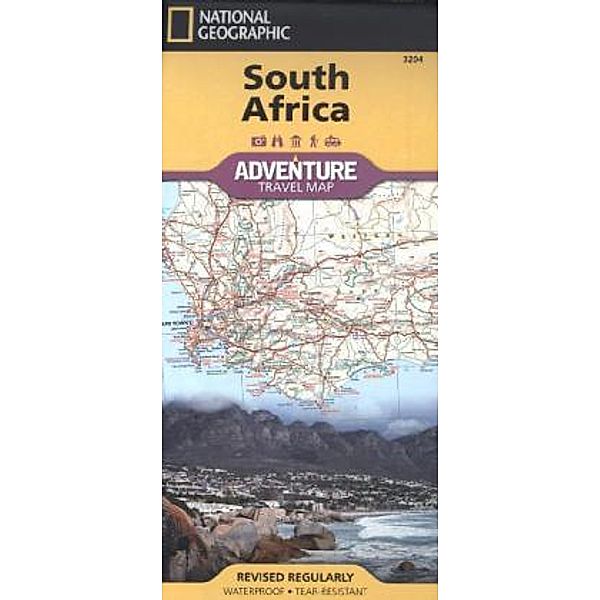 National Geographic Adventure Travel Map South Africa