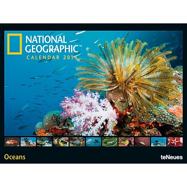 National Geographic Calendar, Oceans 2014