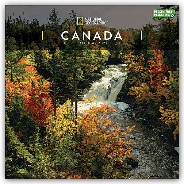 National Geographic Canada - Kanada 2022 - 12-Monatskalender, Carousel Calendar