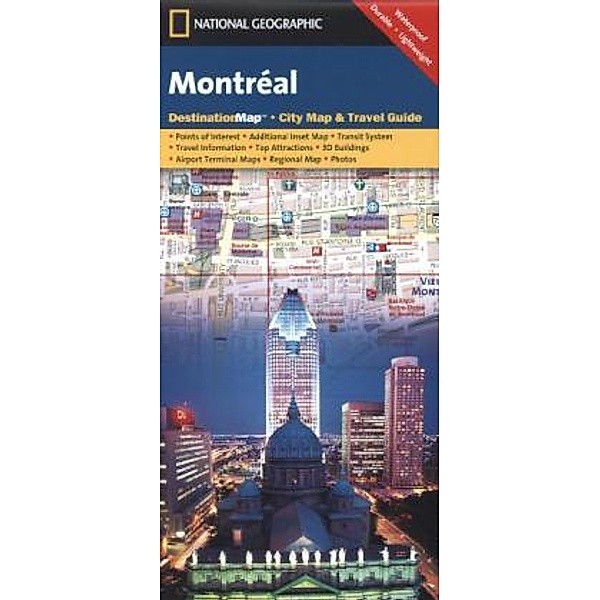 National Geographic DestinationMap Montreal