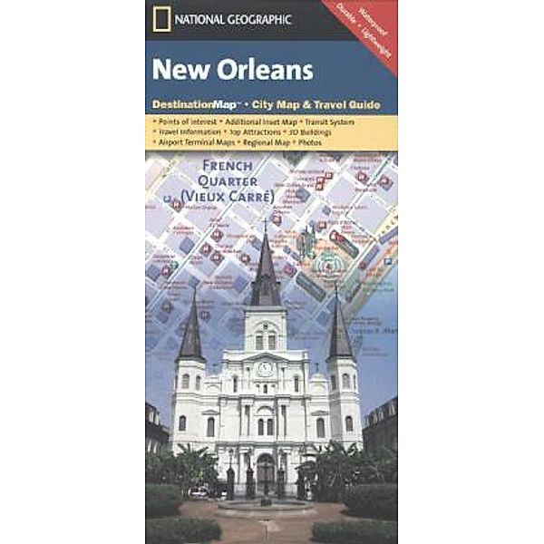 National Geographic DestinationMap / National Geographic DestinationMap New Orleans