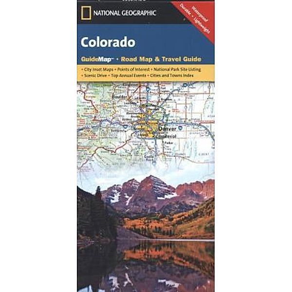 National Geographic GuideMap Colorado