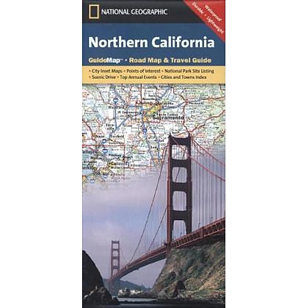 National Geographic GuideMap / National Geographic GuideMap Northern California